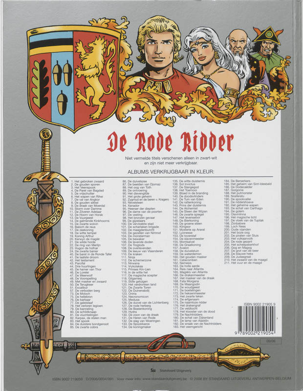 Achterkant van Het vuur en de maagd