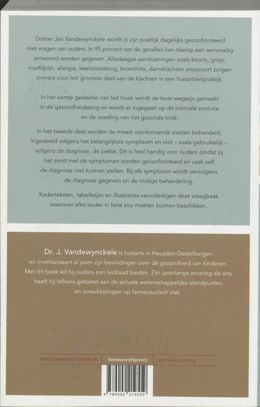 Achterkant van Kinderziektes