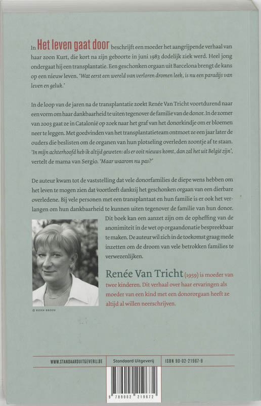 Achterkant van Het leven gaat door