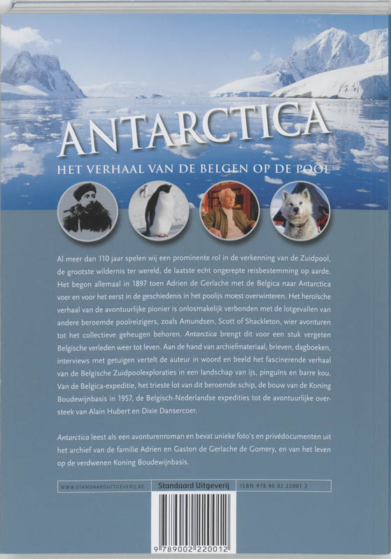 Achterkant van Antarctica