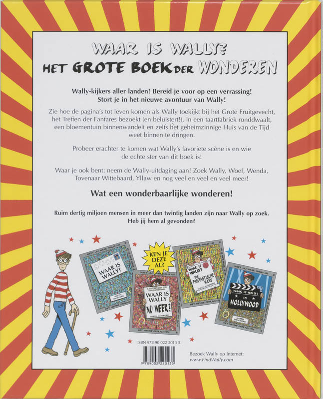 Achterkant van Het grote boek der wonderen