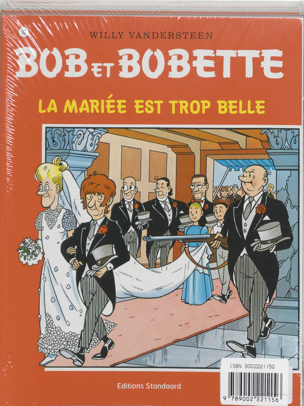 Achterkant van Bob et Bobette IMPRS Ass 10 ex