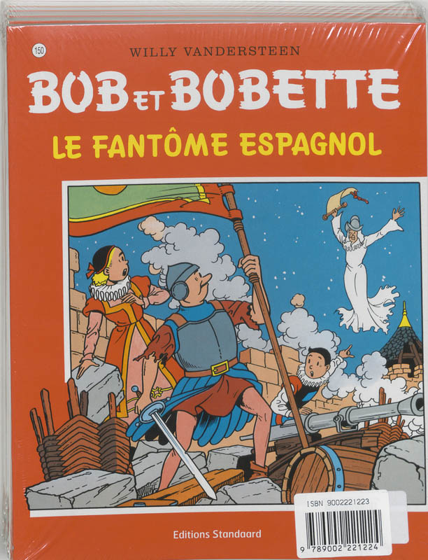 Achterkant van Bob et Bobette IMPRS Ass 10 ex
