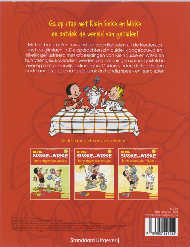 Achterkant van Eerste stappen naar tellen