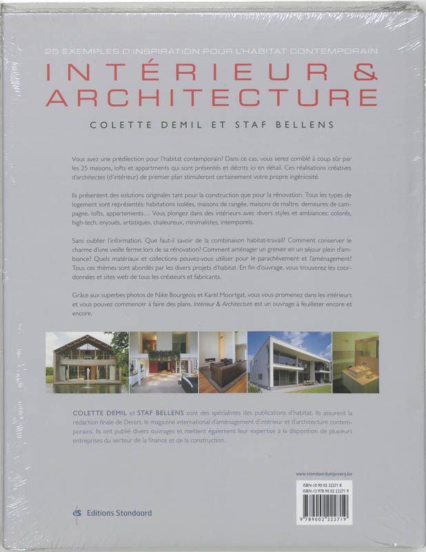 Achterkant van Interieur et archtecture