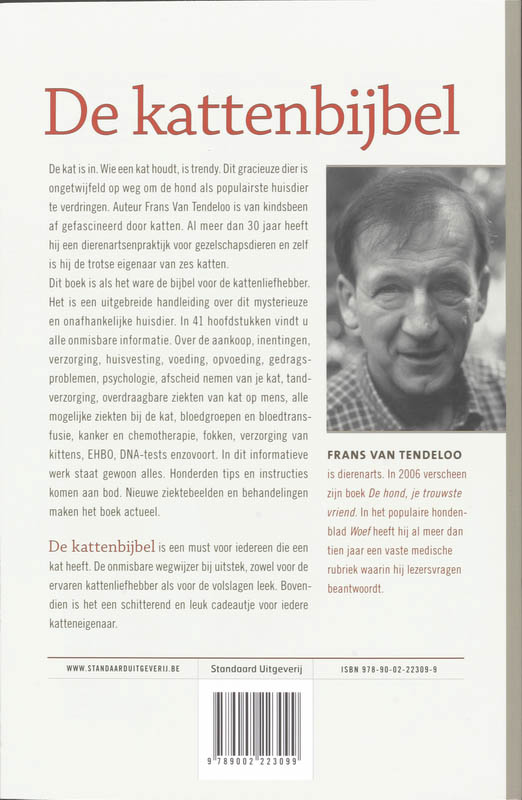 Achterkant van De kattenbijbel