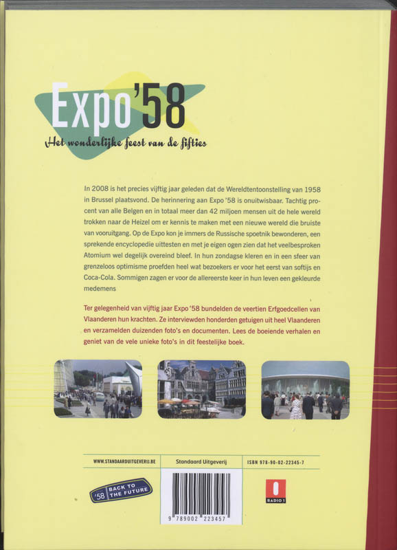 Achterkant van Expo '58