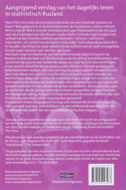 Achterkant van Fluisteraars