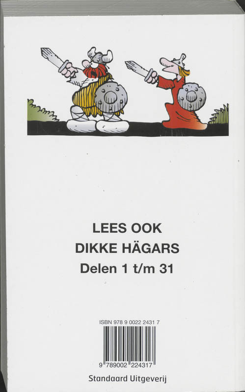 Achterkant van TweeendertigsteDikke Hagar