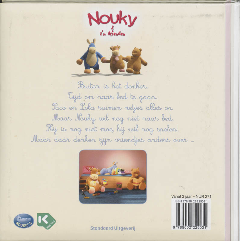 Achterkant van Bedtijd, Nouky!