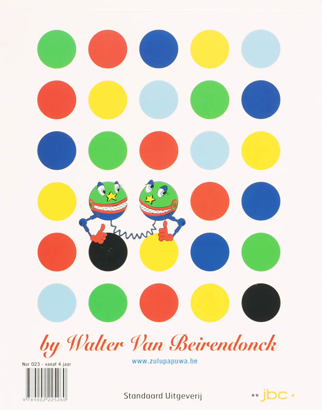 Achterkant van Colors