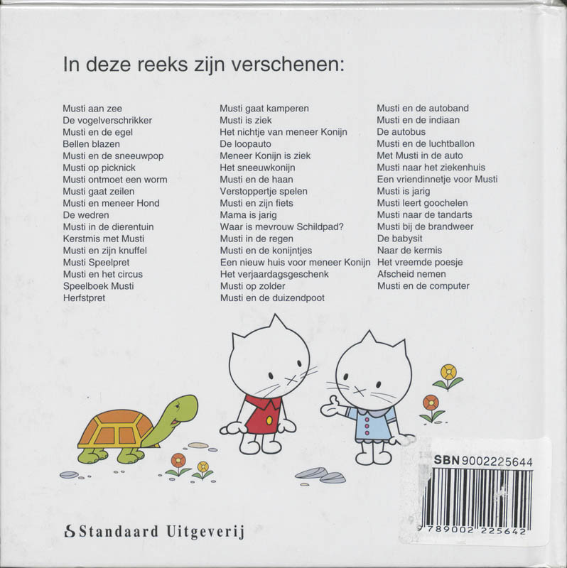 Achterkant van Afscheid nemen