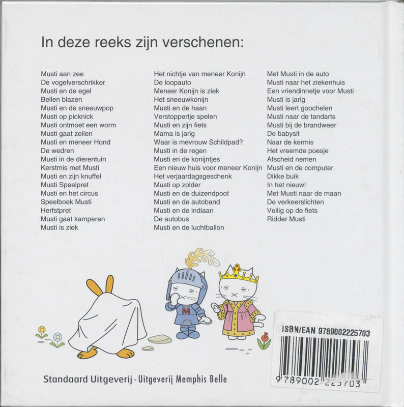 Achterkant van Ridder Musti