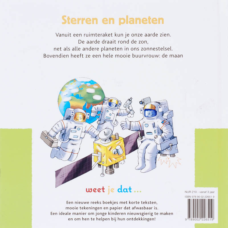 Achterkant van Sterren en planeten