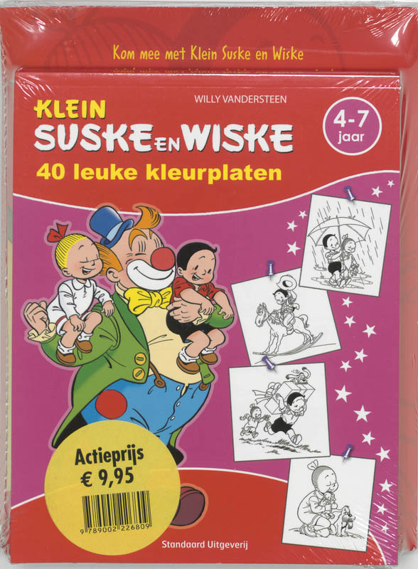 Achterkant van PAKKET B KLEIN SUSKE EN WISKE