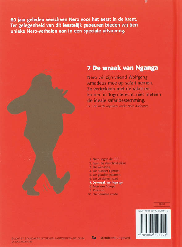Achterkant van 7 De wraak van Nganga