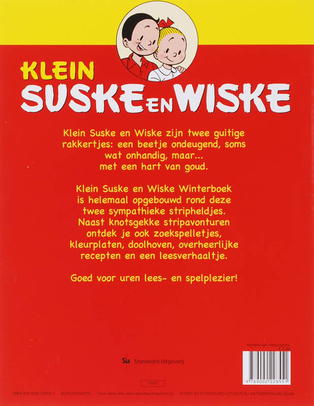 Achterkant van Winterboek