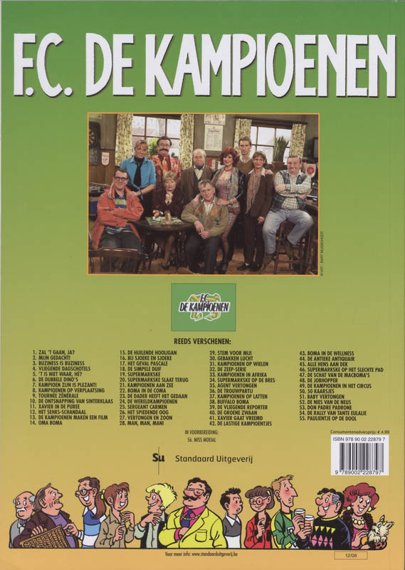 Achterkant van Paulientje op de dool