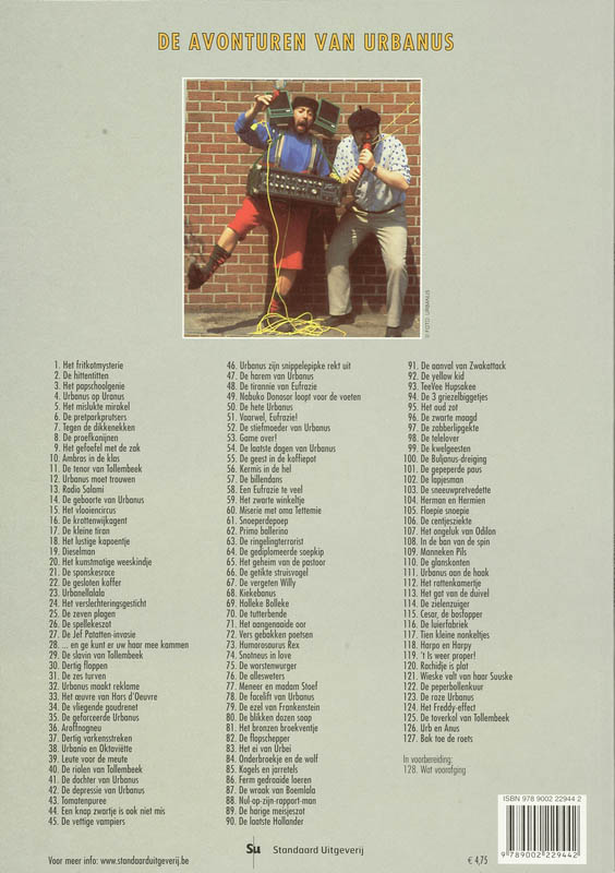 Achterkant van Radio Salami