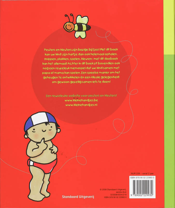 Achterkant van Eerste doeboek