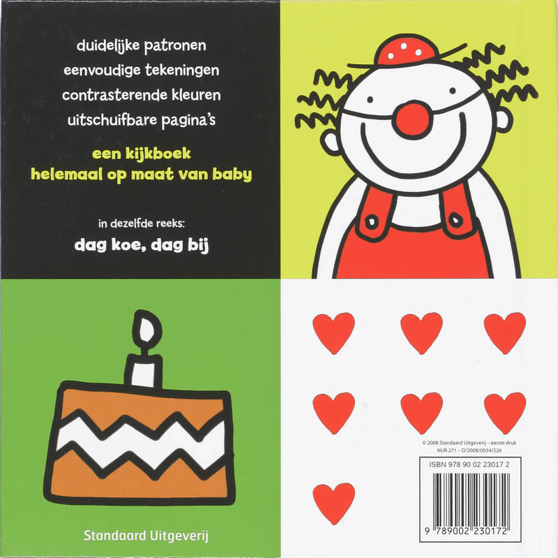 Achterkant van Dag zon, dag maan