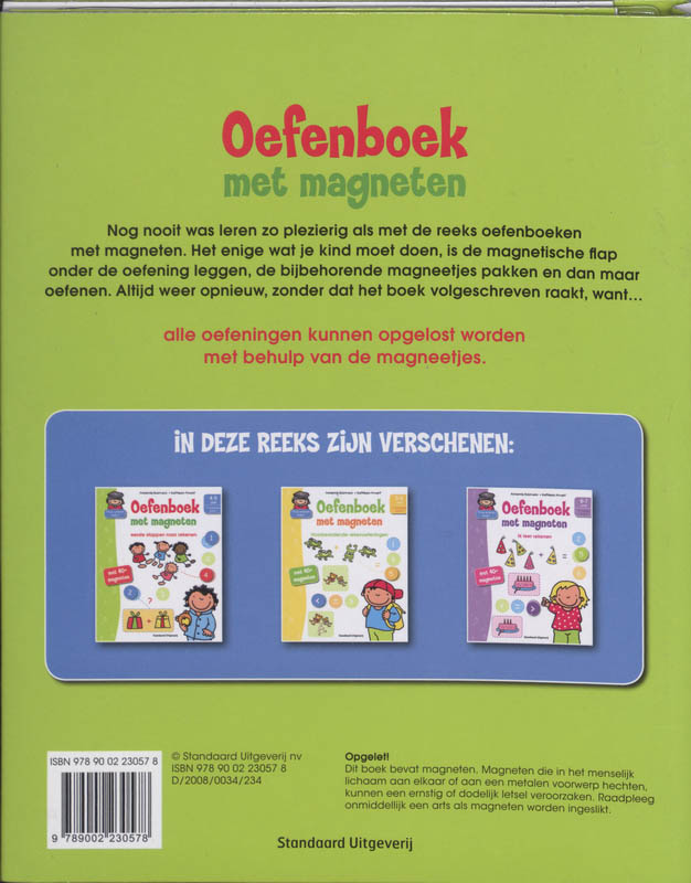 Achterkant van Eerste stappen naar rekenen