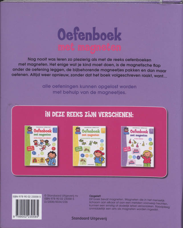Achterkant van Ik leer rekenen
