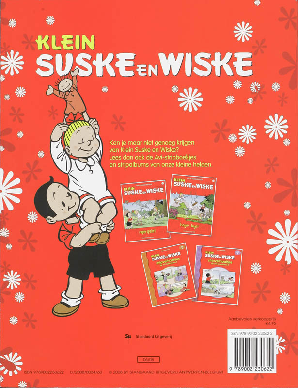 Achterkant van Zomerboek