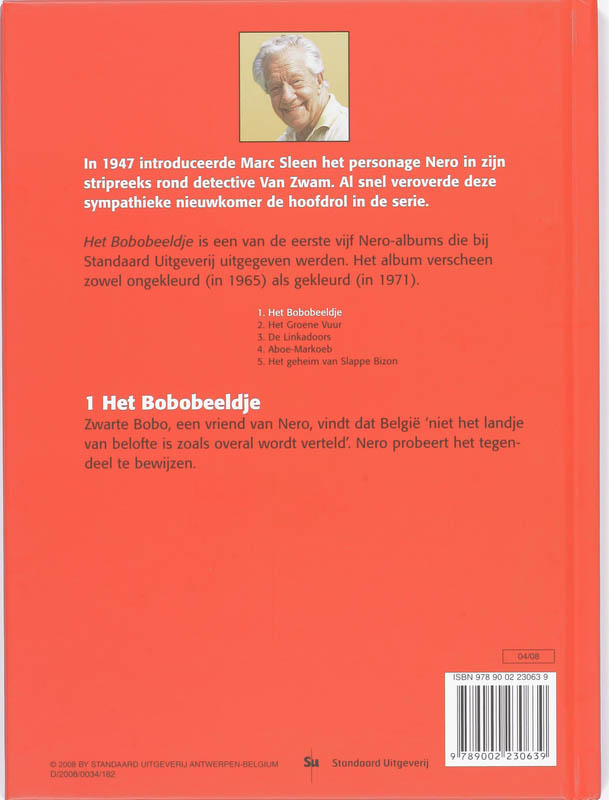 Achterkant van Het Bobobeeldje
