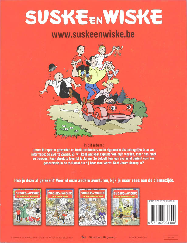 Achterkant van De Zwarte zwaan