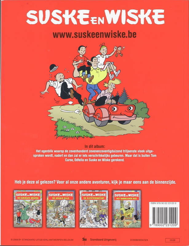 Achterkant van De laatste vloek
