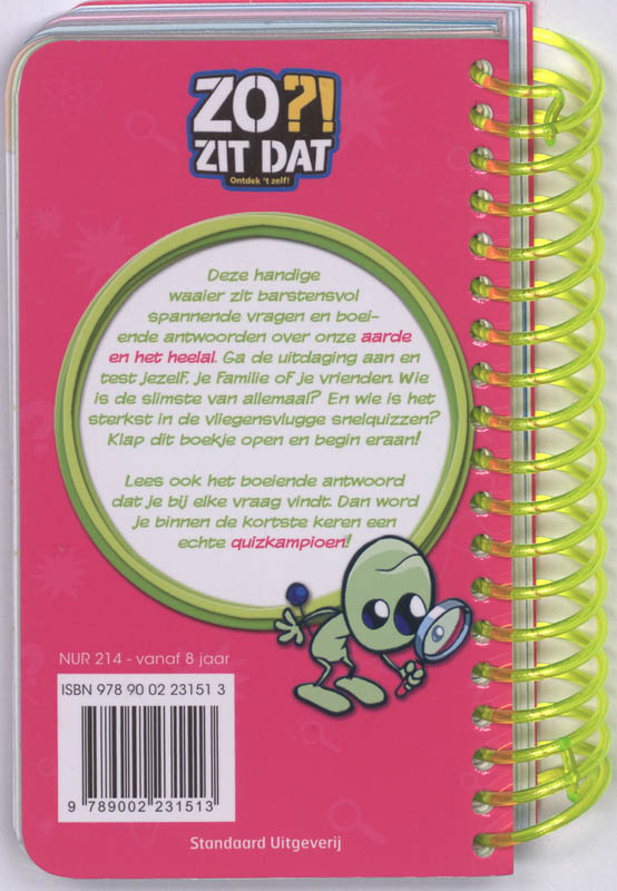 Achterkant van Aarde en heelal