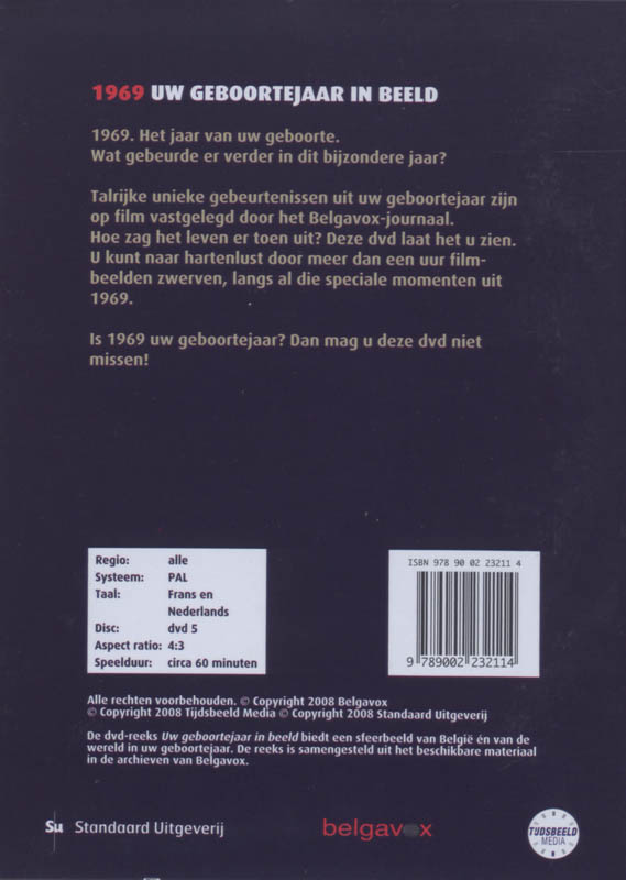 Achterkant van 1969