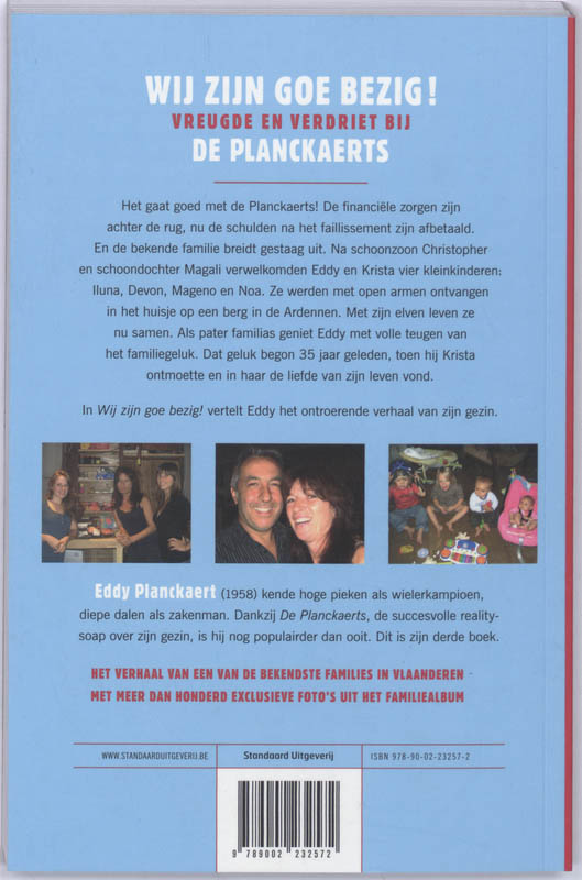 Achterkant van Wij zijn goe bezig
