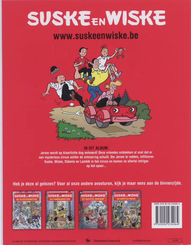 Achterkant van De Circusbaron