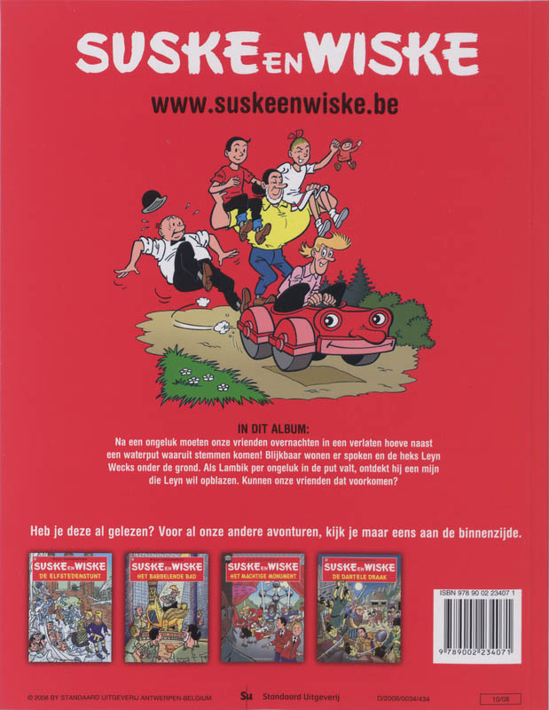 Achterkant van De mysterieuze mijn