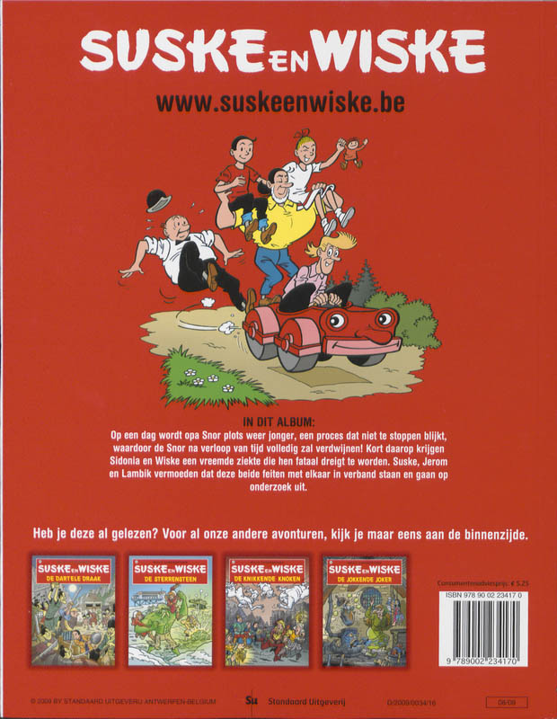 Achterkant van De tijdbobijn