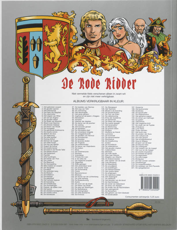 Achterkant van De spiegeldemon