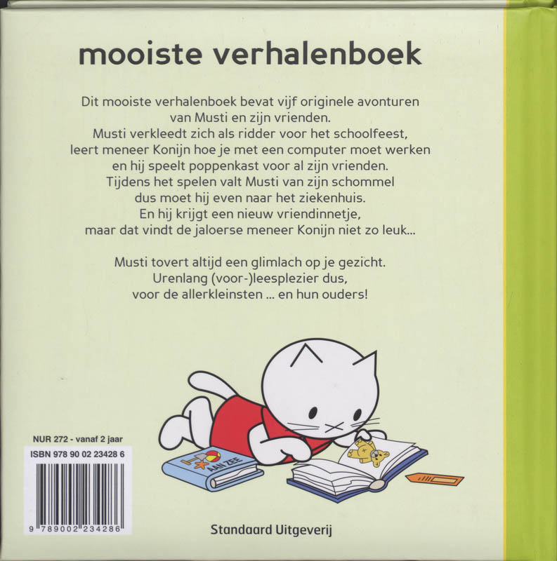 Achterkant van Mooiste verhalenboek