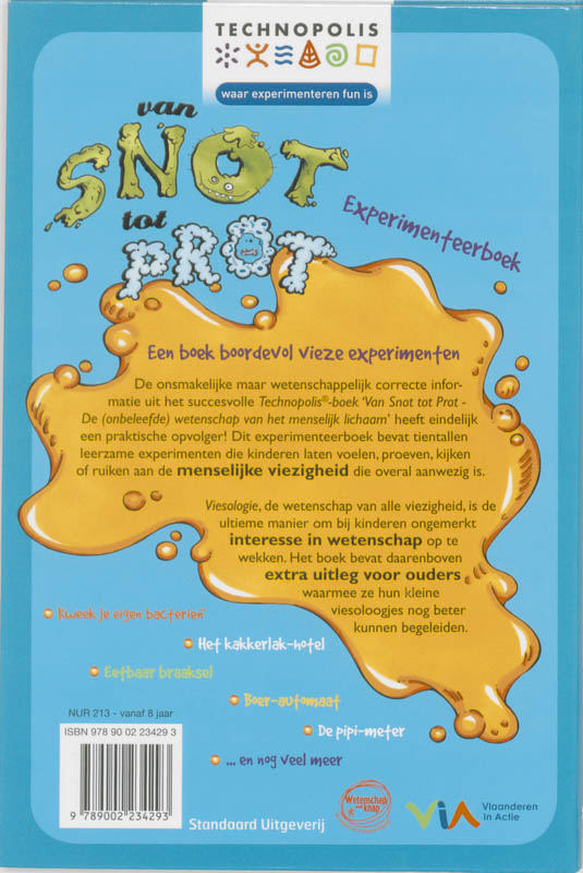 Achterkant van Experimenteerboek