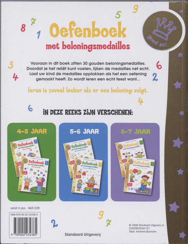 Achterkant van Ik leer rekenen