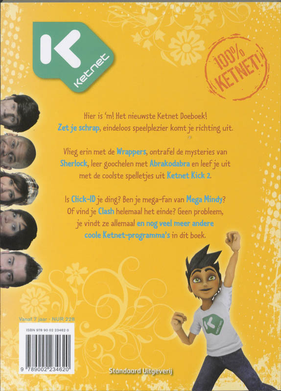 Achterkant van Doeboek