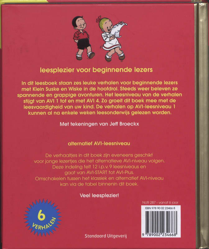 Achterkant van Leesplezier voor beginnende lezers