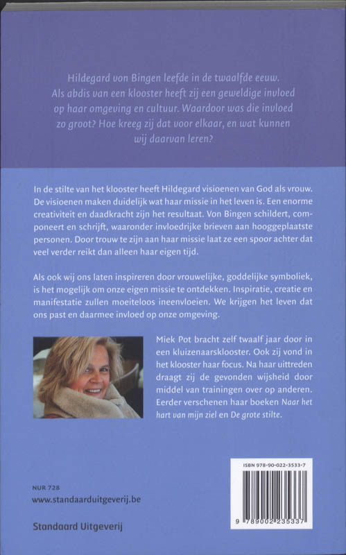 Achterkant van Hildegards Godin
