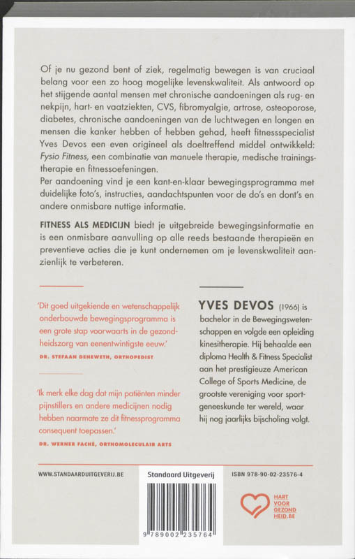 Achterkant van Fitness als medicijn