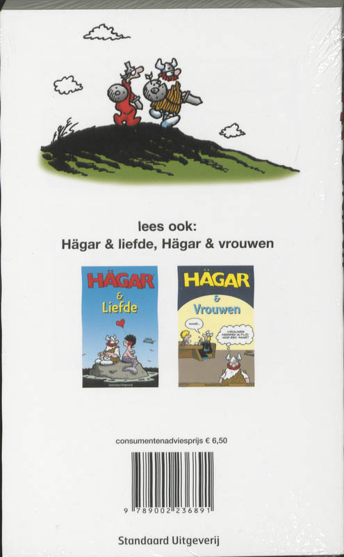 Achterkant van Hagar & Reizen
