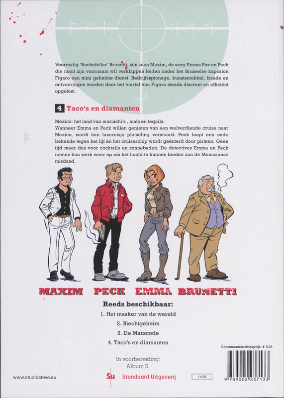 Achterkant van Taco's en diamanten
