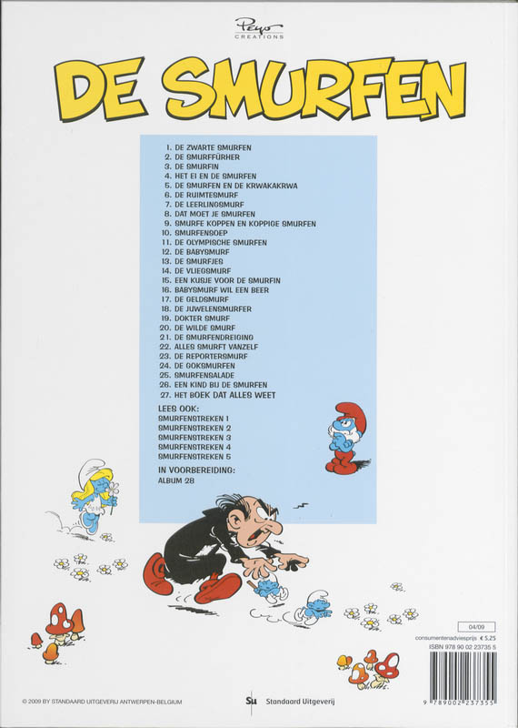 Achterkant van 03 Smurfenstreken