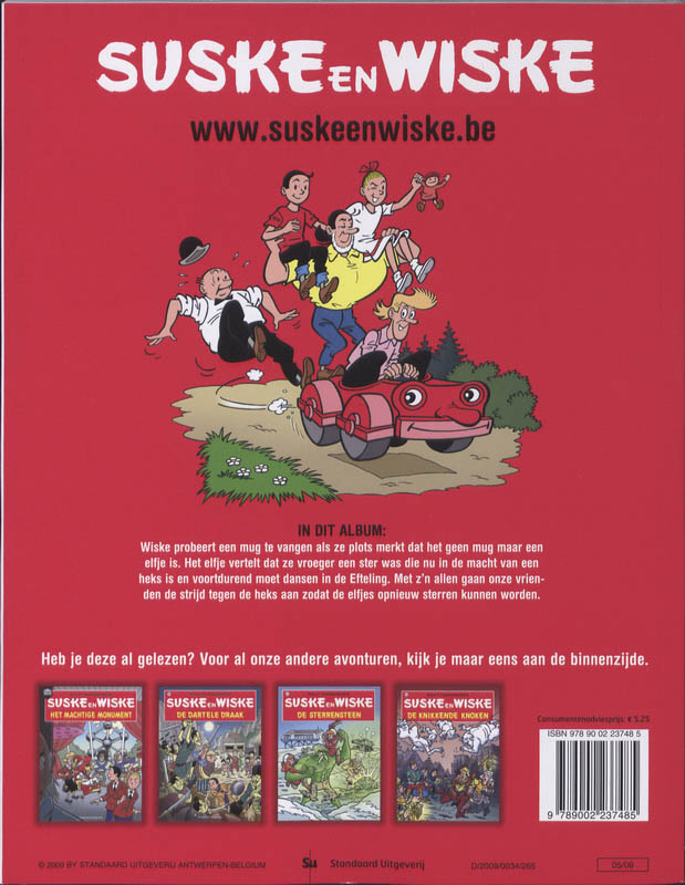 Achterkant van De efteling elfjes