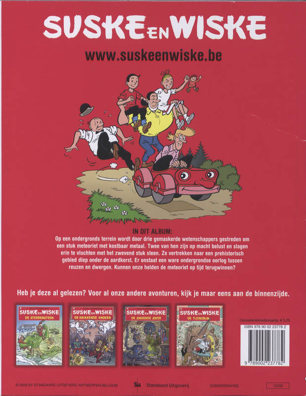 Achterkant van De groene splinter